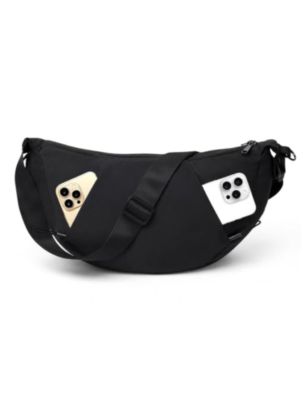Large Nylon Crossbody Sling Hobo Shoulder Bag Anti-Theft Waterproof